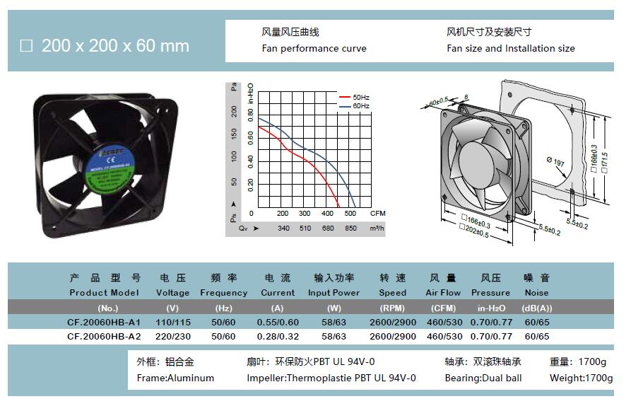 充電樁軸流風機 儲能設備風扇